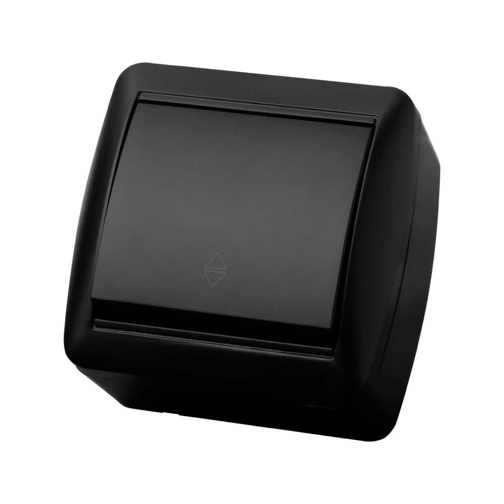 Изображение товара Выключатель TDM ELECTRIC 1-кл. IP44 10А графит Селигер SQ1818-0311