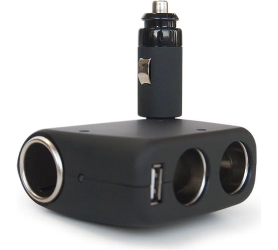 Изображение товара Разветвитель прикуривателя AVS CS311U 12/24 на 3 выхода+USB 43264