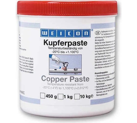 Изображение товара Паста медная 450 г WEICON wcn26200045
