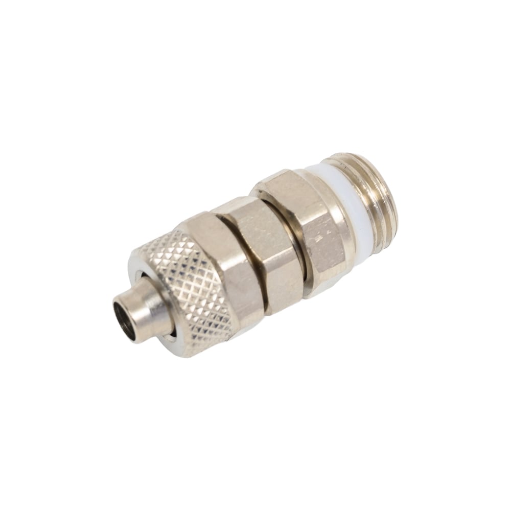 Изображение товара Фитинг с накидной гайкой 8/6-1/4 CAMOZZI для гидравлики, никелированная латунь