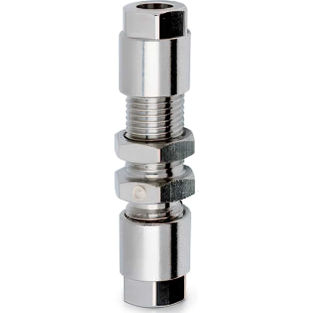 Изображение товара Фитинг универсальный 1250 8 CAMOZZI для труб 8 мм никелированная латунь