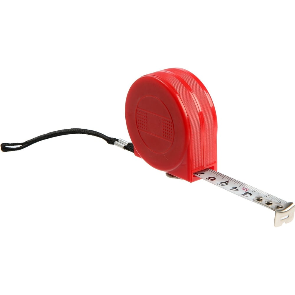 Изображение товара Рулетка ЛОМ промо 5 м х 12 мм пластиковый корпус измерительный инструмент
