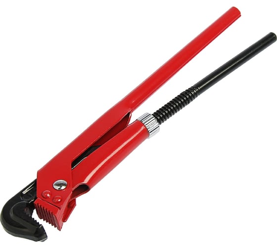 Изображение товара Трубный рычажный ключ ЛОМ плоский зажим 90, раскрытие до 35 мм, 1 1/2 1818313