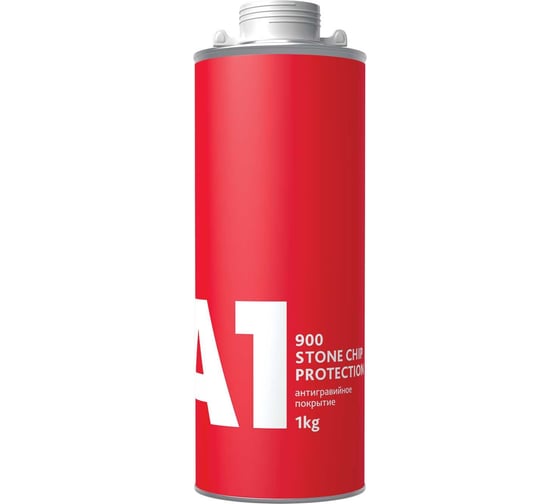 Изображение товара Антигравийное покрытие A1 900 STONE CHIP PROTECTION 1 кг, черный (Т) 900SP-1000