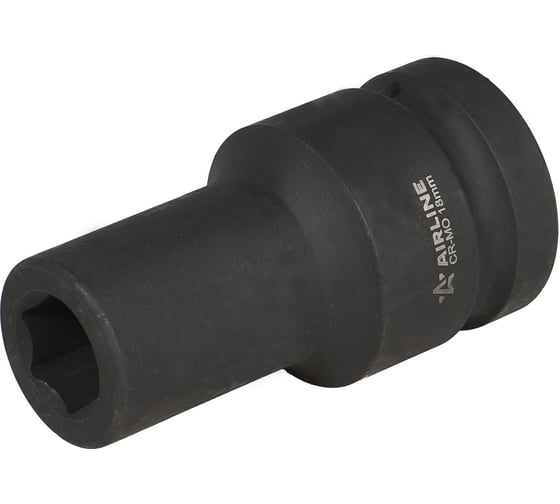 Изображение товара Головка ударная торцевая шестигранная 18 мм, L=90 мм, 1"DR AIRLINE ATAS092