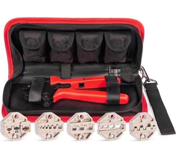 Изображение товара Пресс-клещи с набором матриц КВТ CTN 80102