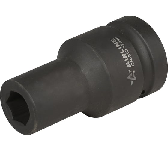 Изображение товара Головка ударная торцевая шестигранная 17 мм, L=90 мм, 1"DR AIRLINE ATAS091