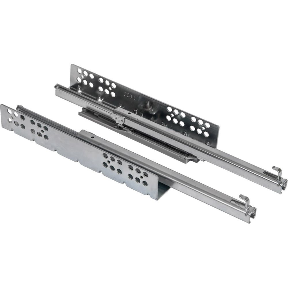 Изображение товара Направляющая скрытого монтажа AKS Q Type 3/4 L-300, нагрузка 25 кг, 300 мм