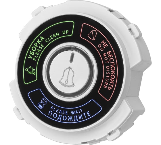 Изображение товара Выключатель TDM ELECTRIC "не беспокоить"/"уборка" 16а 250в белый, "байкал" SQ1819-0047