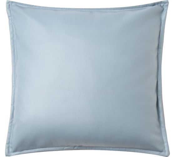Изображение товара Чехол на подушку Этель кожзам, 45х45 см, металик 9667757