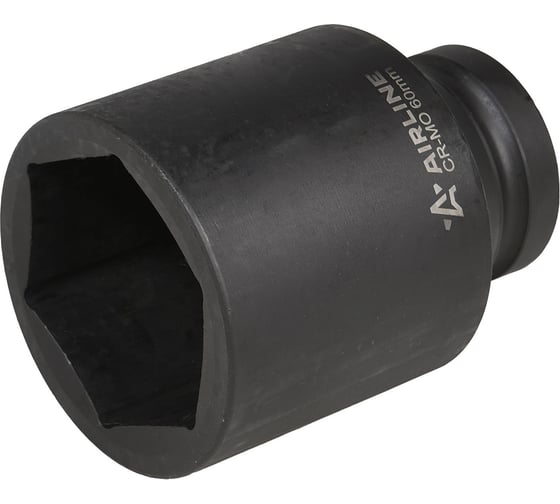 Изображение товара Головка ударная торцевая шестигранная 60 мм, L=110 мм, 1"DR AIRLINE ATAS130