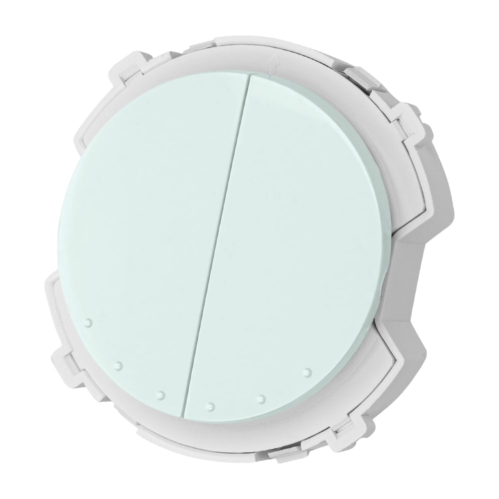 Изображение товара Выключатель TDM ELECTRIC 2-кл 16А 250В фисташковый серия Байкал SQ1819-0133