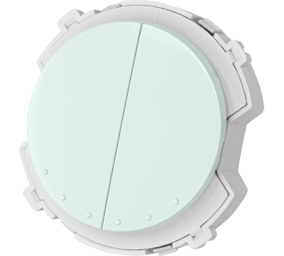 Изображение товара Выключатель TDM ELECTRIC 2-кл. 16а 250в фисташковый, "байкал" SQ1819-0133
