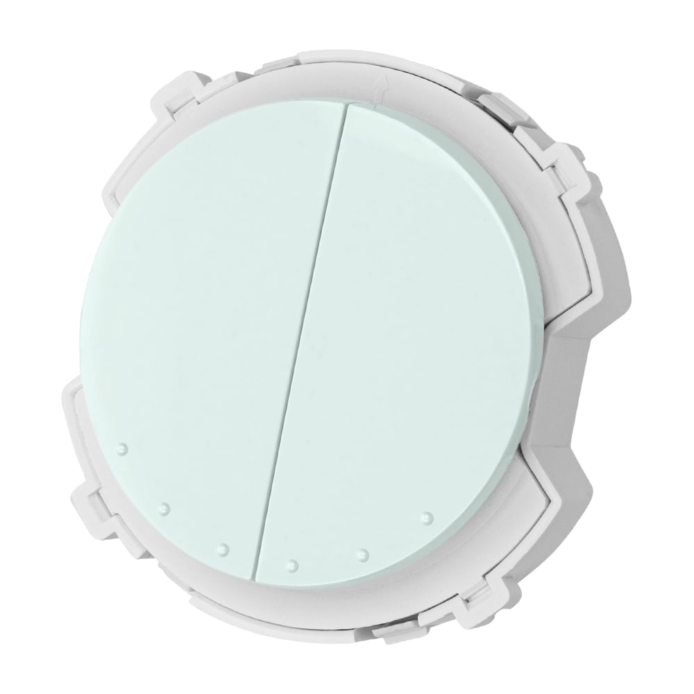 Изображение товара Выключатель TDM ELECTRIC 2-кл. проходной фисташковый Байкал SQ1819-0134