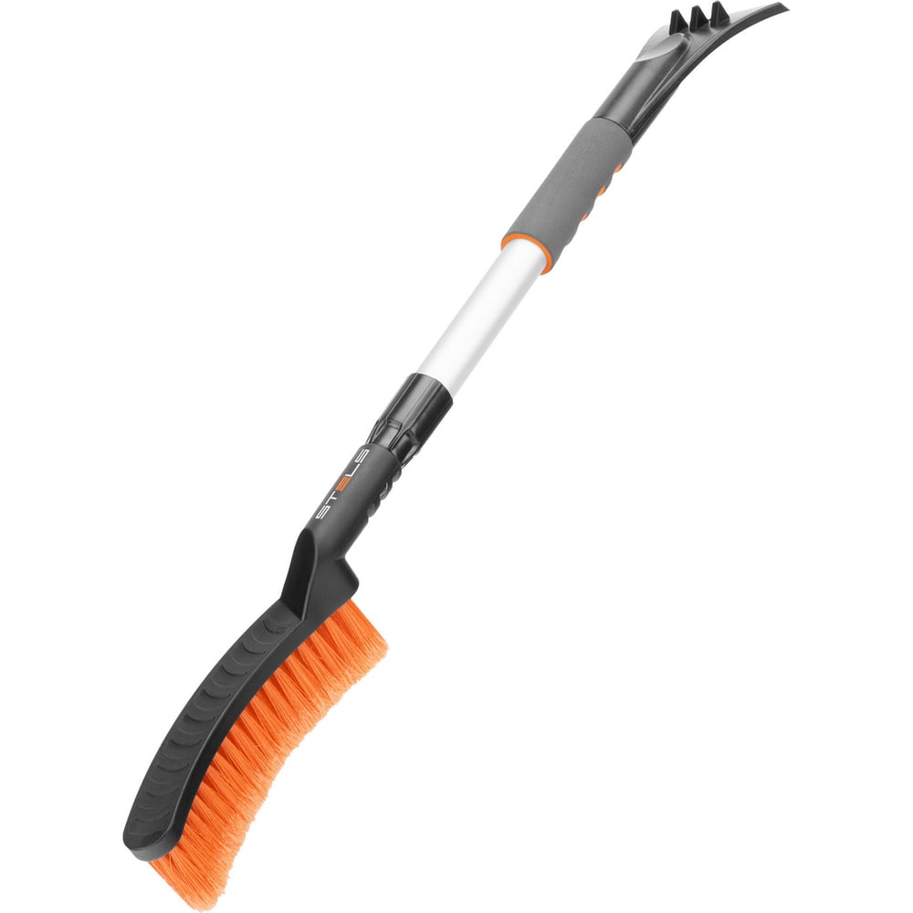 Изображение товара Телескопическая щетка-сметка для снега со скребком STELS 700-920 мм