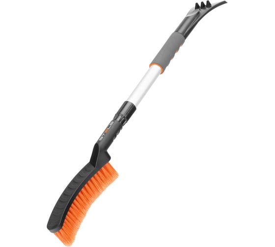 Изображение товара Телескопическая щетка-сметка для снега со скребком STELS 700-920 мм 55304