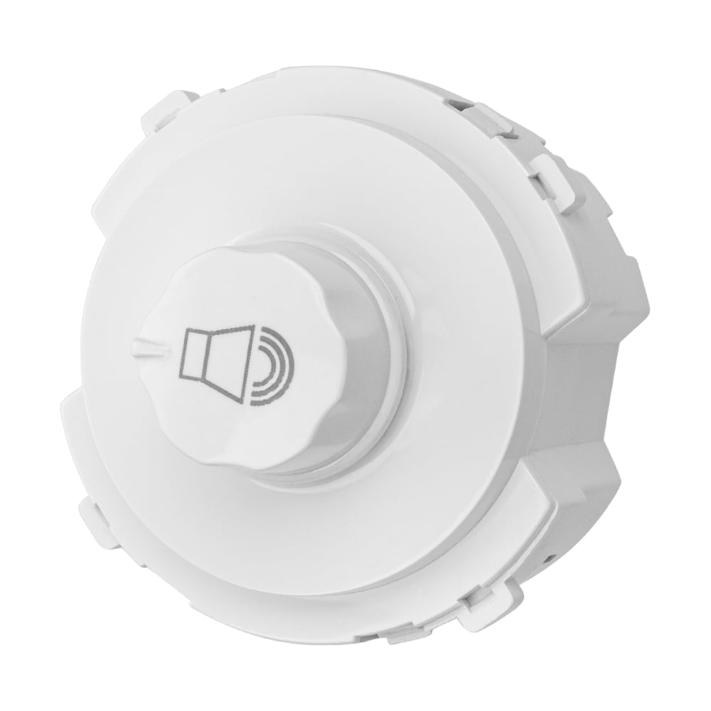 Изображение товара Регулятор громкости TDM ELECTRIC белый, "байкал" SQ1819-0043