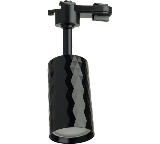 Изображение товара Трековый однофазный светильник FERON al175 на шинопровод под лампу gu10, черный, 48696