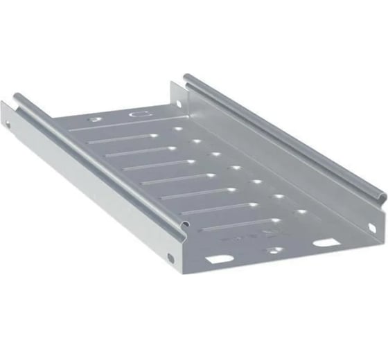 Изображение товара Неперфорированный лоток EKF металлический, 50х100х3000-0,7мм,  2 шт. по 3 метра L5010000