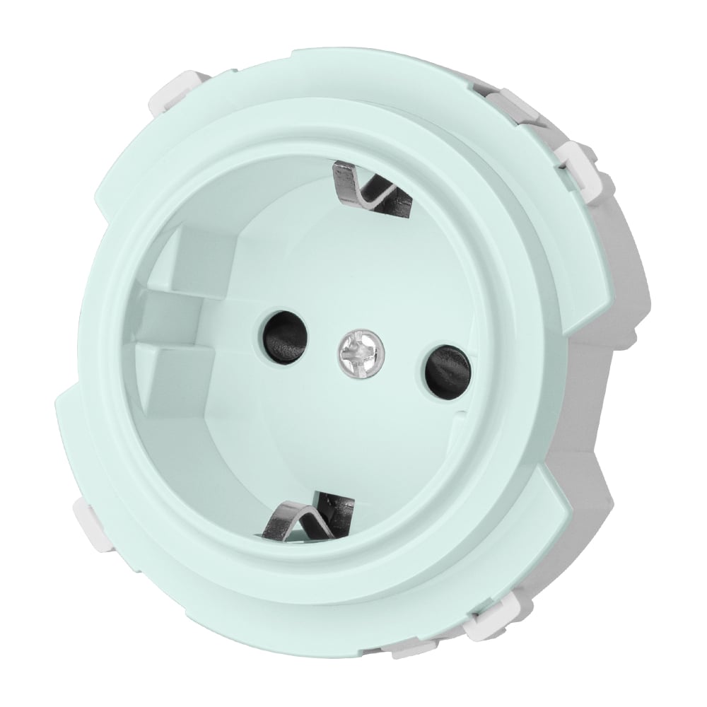 Изображение товара Розетка TDM ELECTRIC 2п+з 16А 250В фисташковая серия Байкал