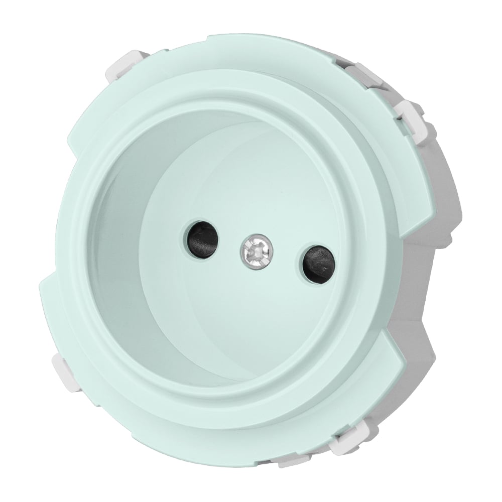 Изображение товара Розетка TDM ELECTRIC 2п 16а 250в фисташковая с защитными шторками