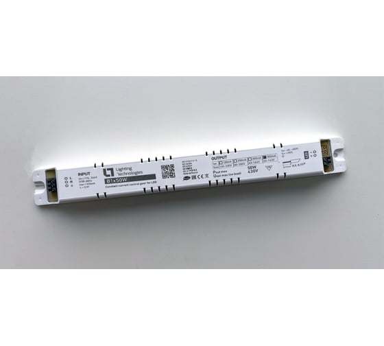 Изображение товара Светодиодный драйвер Световые технологии b1x50w 0.35a led 50вт-350ма 2002002630