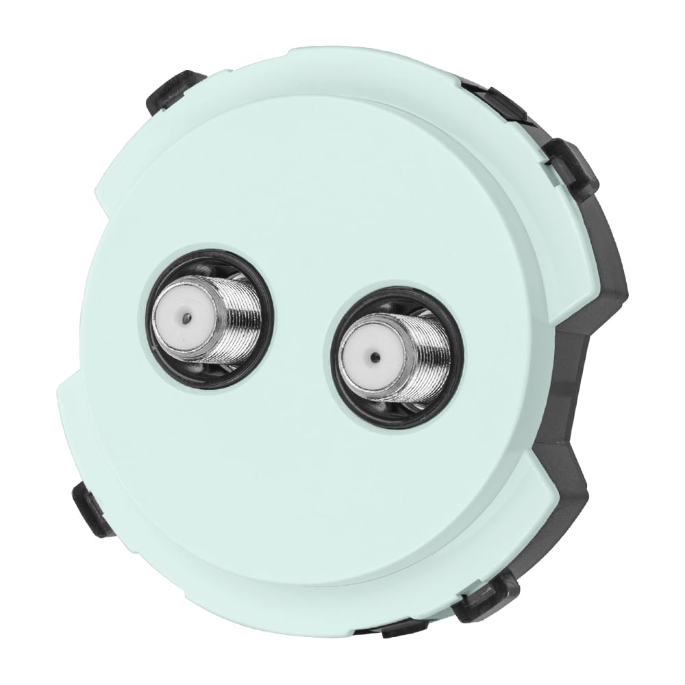 Изображение товара Розетка TDM ELECTRIC tv/sat проходная фисташковая, "байкал" SQ1819-0121