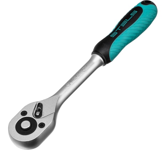 Изображение товара Ключ-трещотка 3/8, 72 зуба, с быстрым сбросом STELS СrV 14042