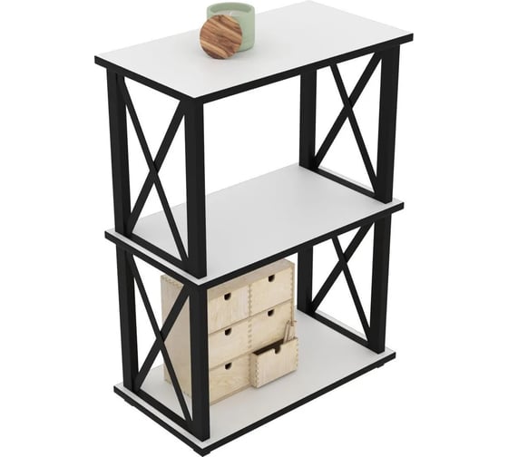 Изображение товара Стеллаж Эвент Лофт-3 СЛ-3 500х300х770 Белый