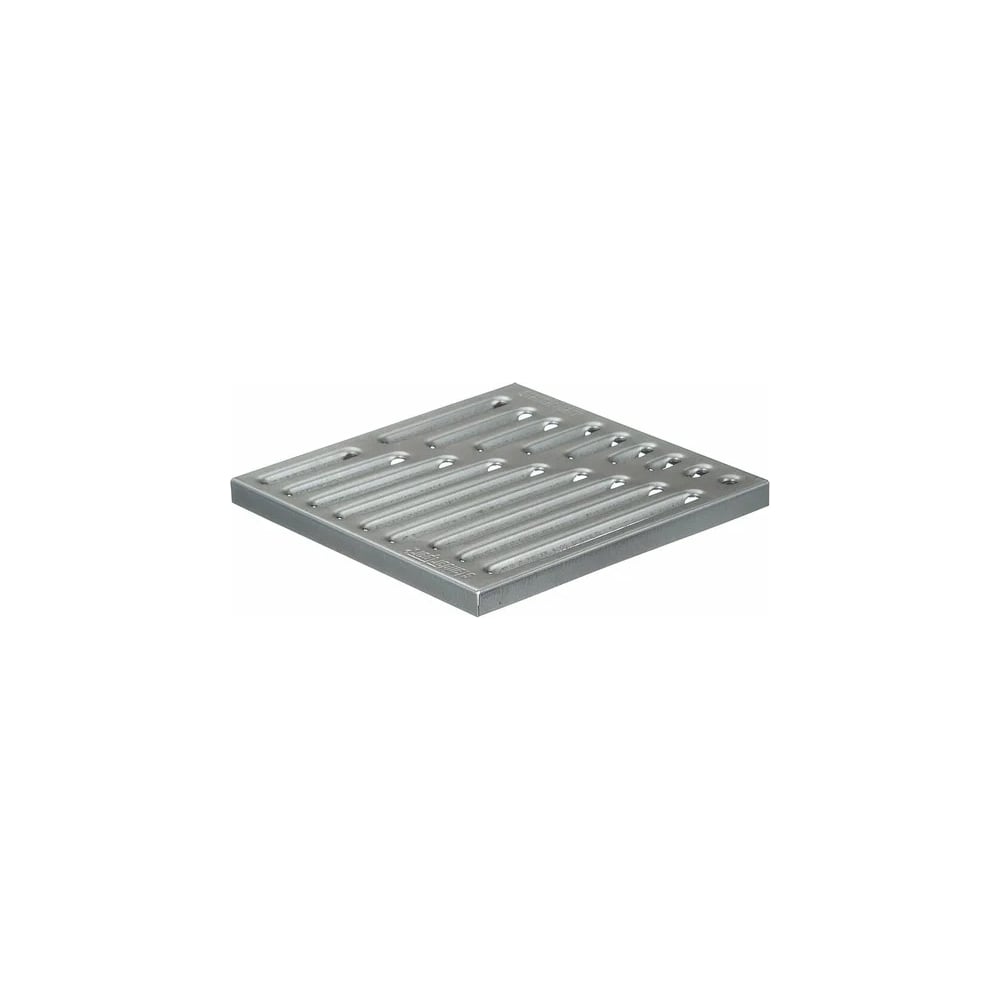 Стальная оцинкованная решетка к дождеприемнику Standartpark basic 300x300 33104
