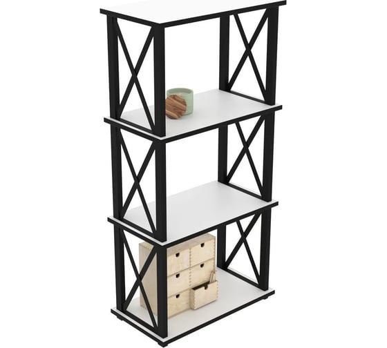 Изображение товара Стеллаж Эвент Лофт-4 СЛ-4 500х300х1120 Белый