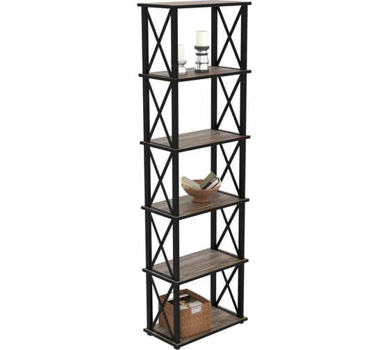 Изображение товара Стеллаж Эвент Лофт-6 СЛ-6 500х300х1820 Намибия