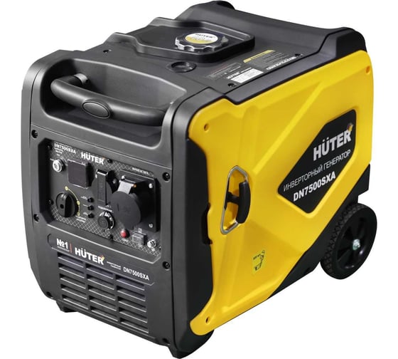 Изображение товара Инверторный генератор Huter DN7500SXA -электростартер 64/10/10