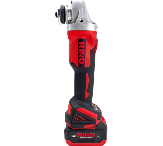 Изображение товара Углошлифовальная машина аккумуляторная RINO диск D 125, АКБ 3Ач GR1-2