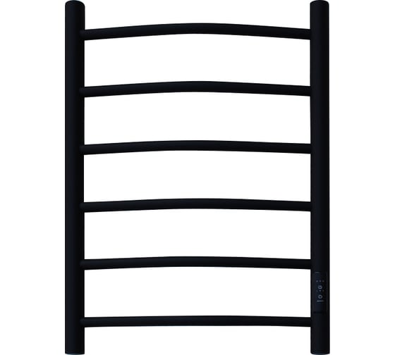 Изображение товара Полотенцесушитель Melodia della vita Classica Electro Ferrum 40x60 П6 cухой ТЭН 87 Вт, встроенный диммер MTRCEF4060bk 12136