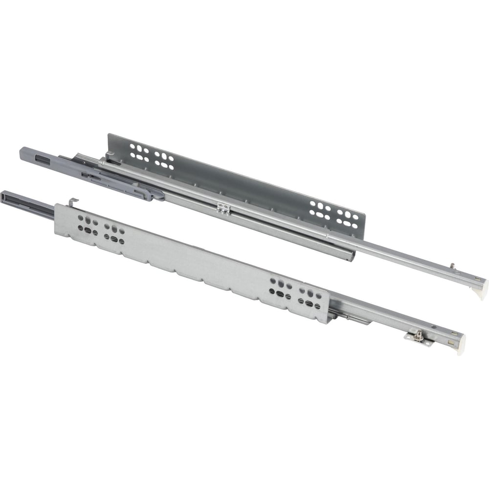 Изображение товара Направляющая скрытого монтажа AKS Q Type с доводчиком 500 мм для мебели