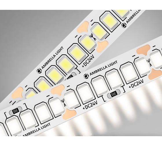 Изображение товара Светодиодная лента Ambrella light 2835 240Led /18W m/ 24V IP20 4500K 5m GS3302