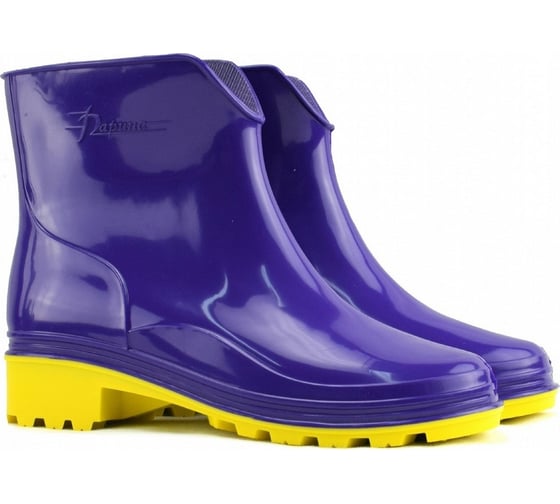 Изображение товара Женские полусапожки Дарина Д16 фиолетовый+желтый, размер 36 (225) 4630049966911