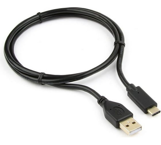 Изображение товара Кабель Cablexpert USB, USB2.0 AM/ USB Type-C, 1м, пакет CCP-USB2-AMCM-1M