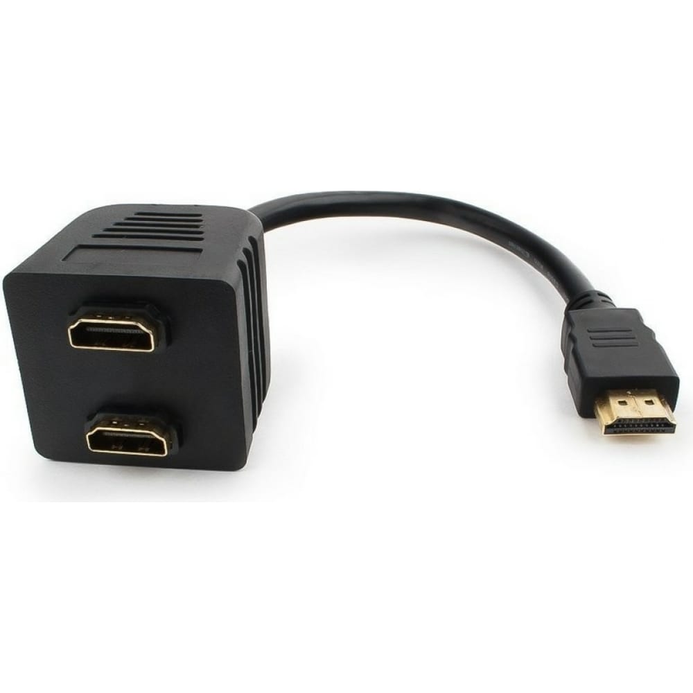 Пассивный разветвитель HDMI Cablexpert разветвитель gembird cablexpert rj45 8p8c f 2x 8p8c f us 09a