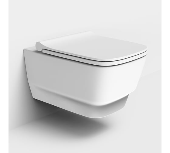 Изображение товара Унитаз подвесной безободковый Dreja enzo с сиденьем dp микролифт – 88.0001-88.0002 88.0001K