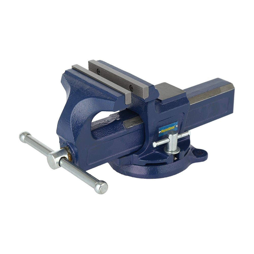 Изображение товара Тиски поворотные с наковальней МастерАлмаз ширина губок 100 мм 10508305