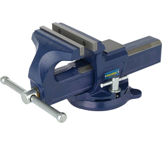 Изображение товара Тиски поворотные с наковальней МастерАлмаз ширина губок 100 мм 10508305