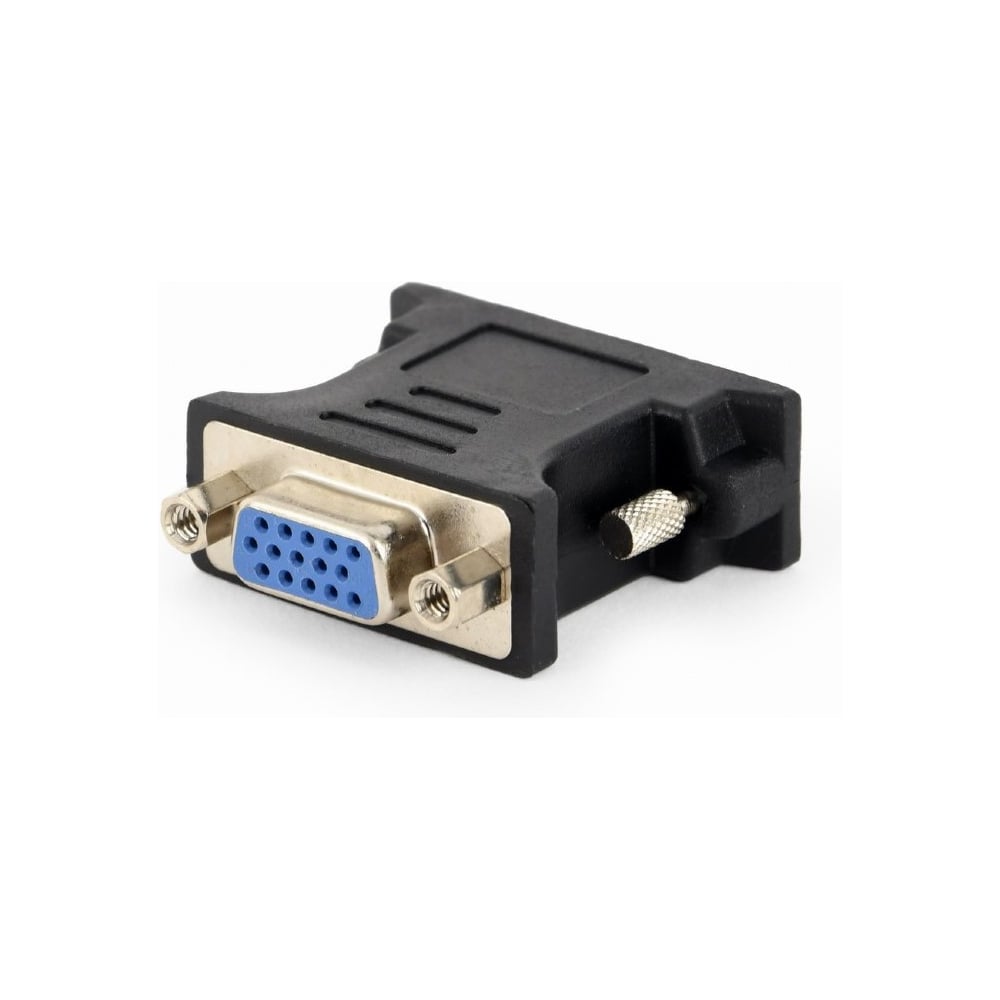 Изображение товара Переходник VGA/DVI Cablexpert черный для надежного соединения