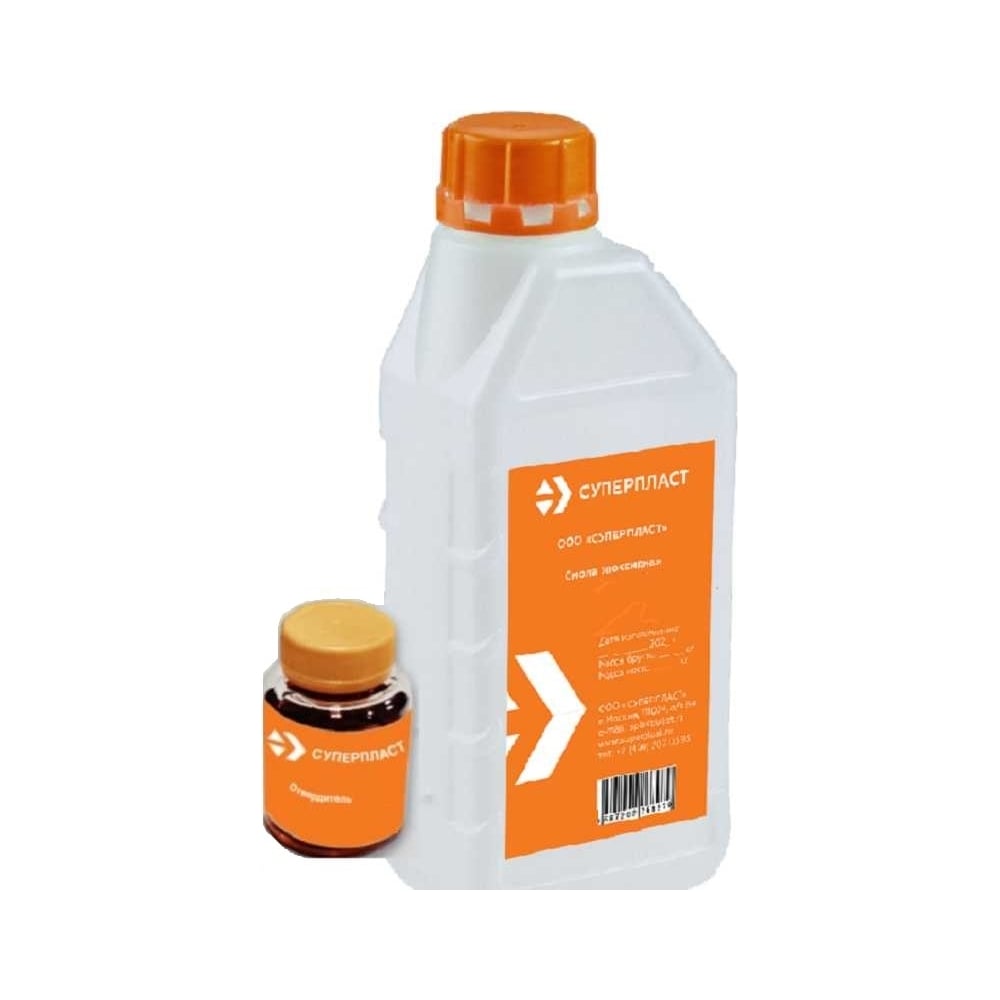 Изображение товара Смола к-153 + отвердитель Суперпласт пэпа 5,5 кг комплект 4687204632365