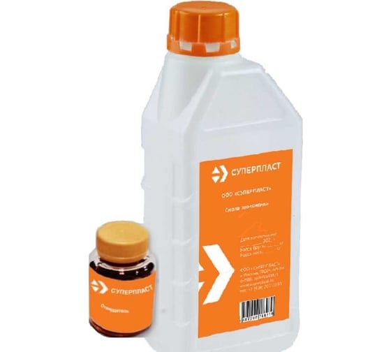 Изображение товара Смола к-153 + отвердитель Суперпласт пэпа 5,5 кг комплект 4687204632365