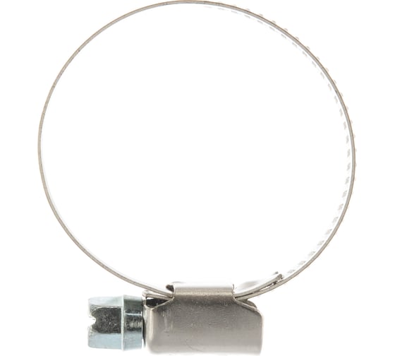 Изображение товара Хомуты Зубр ЭКСПЕРТ нерж. сталь накатная лента 9мм 25-40мм 5шт 3787-25-40