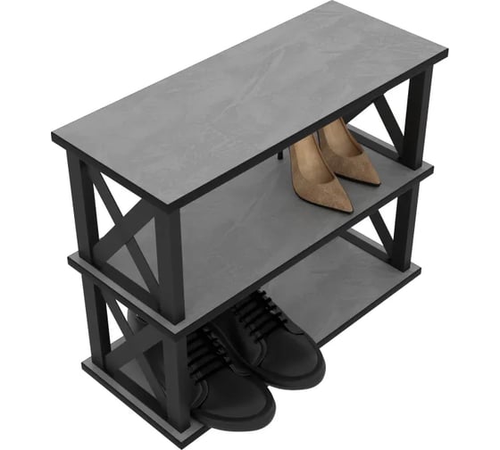 Изображение товара Обувница Эвент Лофт ОЛ 600х250х490 Вулканический серый