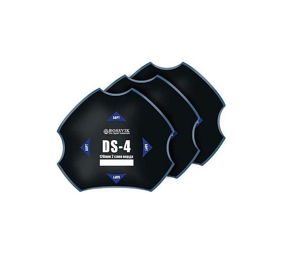 Изображение товара Пластыри Rossvik DS-4 холодные, 120/2 слоя, 10 шт DS.4.B.10.