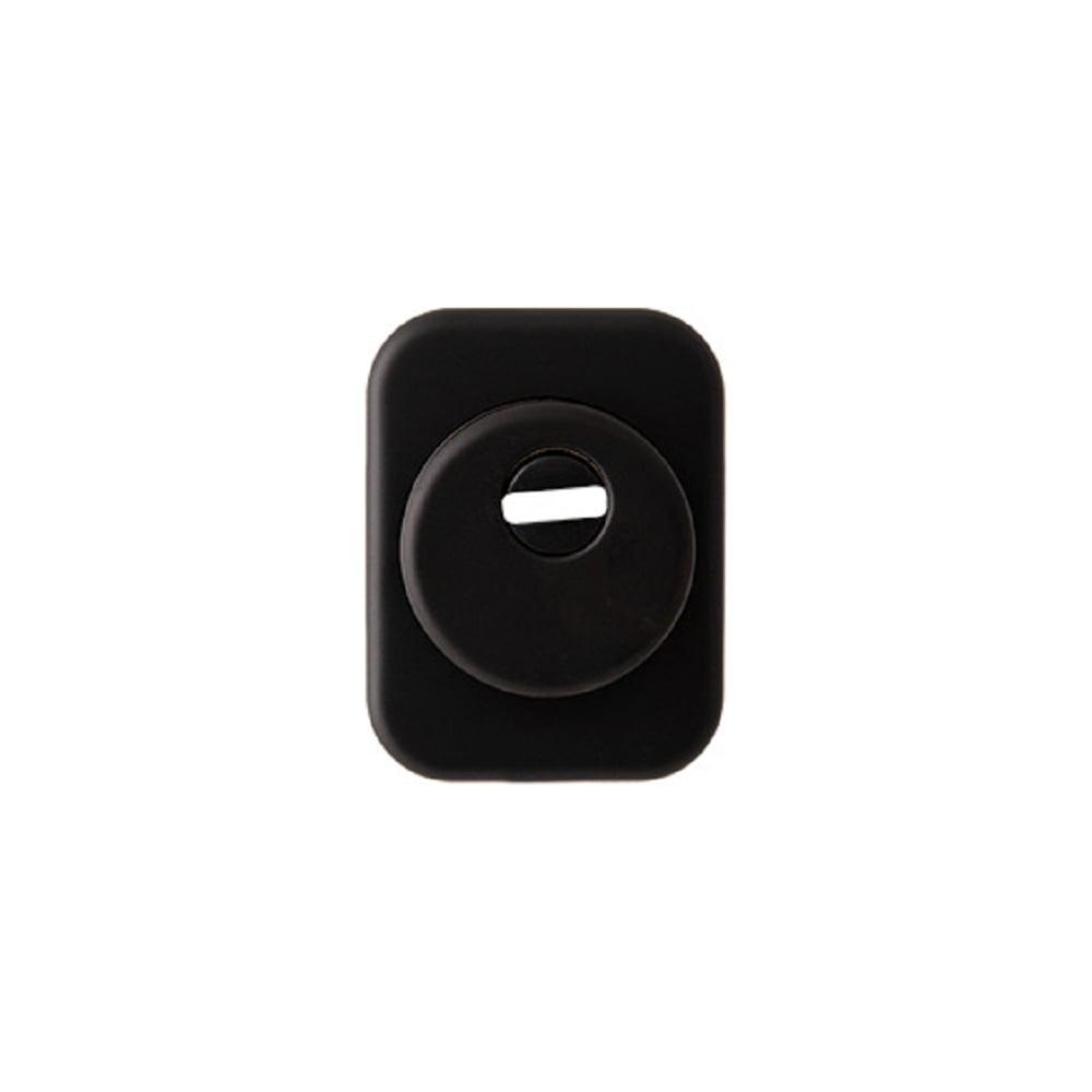 Изображение товара Броненакладка APECS Pro для евроцилиндра 50/27-DP-15-BLM черная